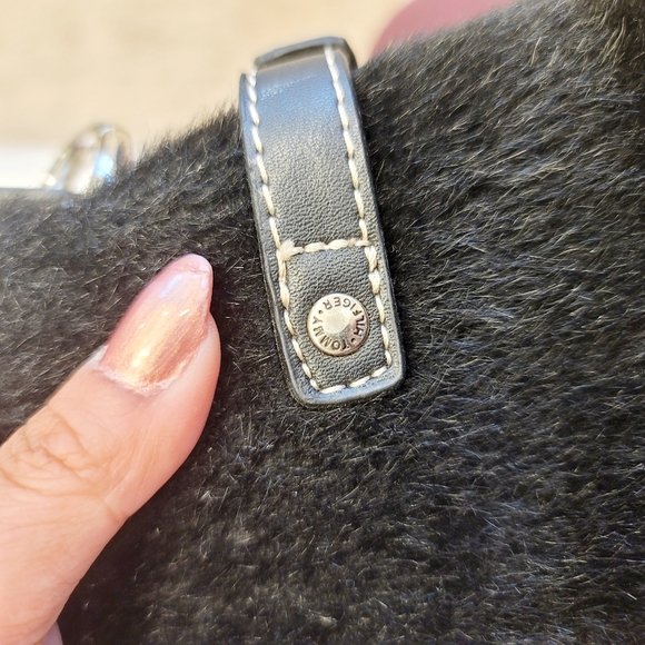 Tommy Hilfiger Vintage Style Faux Fur Shoulder Bag - Picture 5 of 12